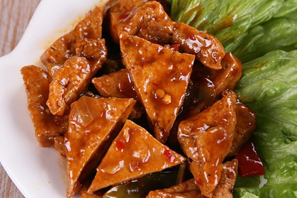燒汁豆腐 燒汁豆腐